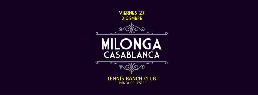 Milonga CASABLANCA en Punta del Este