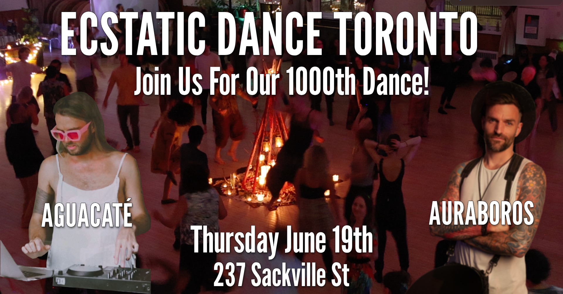 Ecstatic Dance Toronto 1000th Dance Celebration