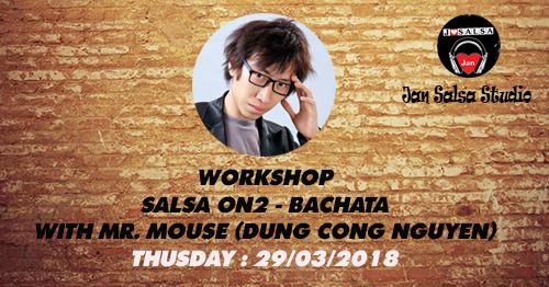 Workshop Salsa On2 - Bachata with Mr. Mouse