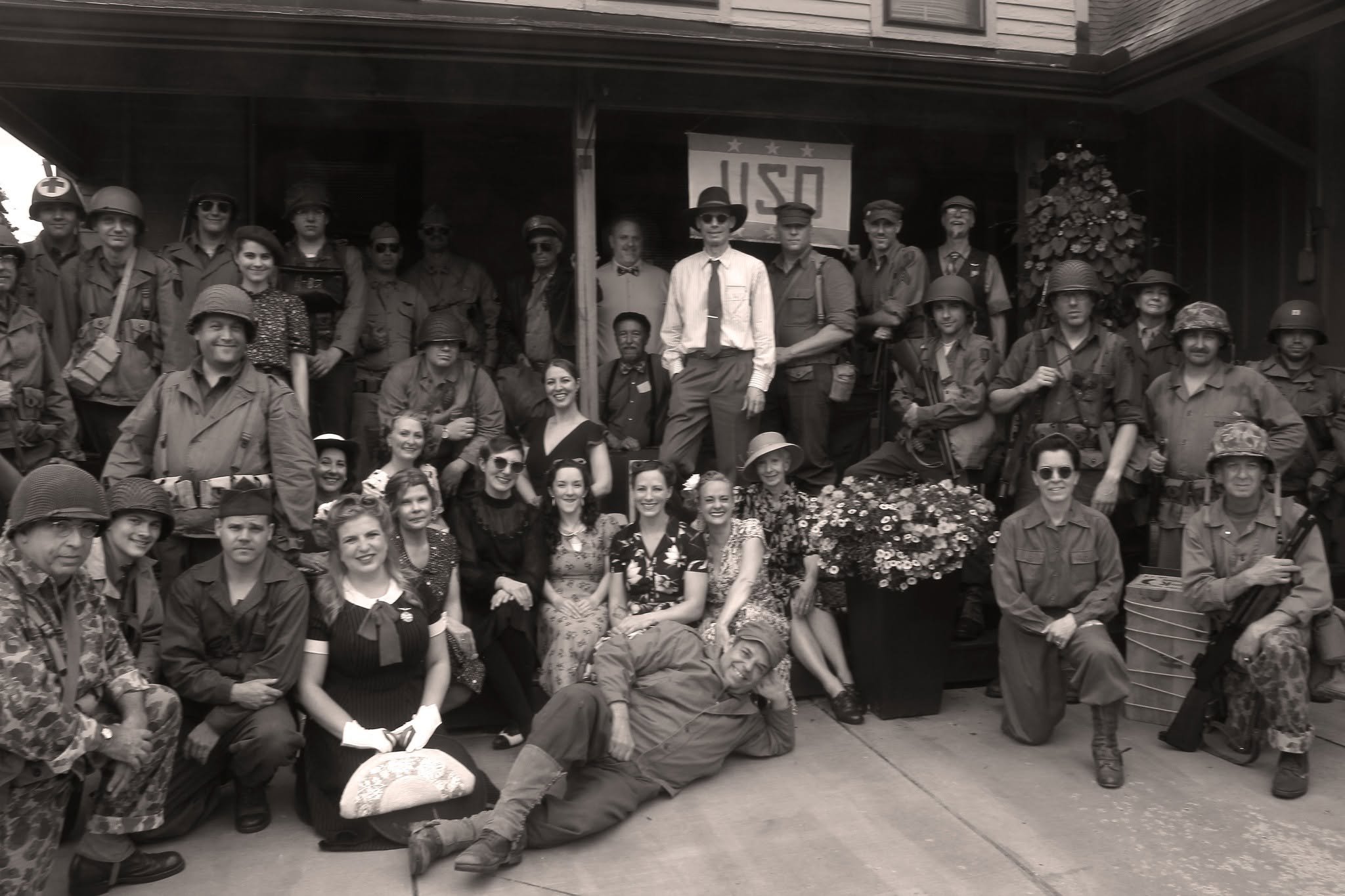 Swing Buffalo at the A&A Railroad WWII Weekend!