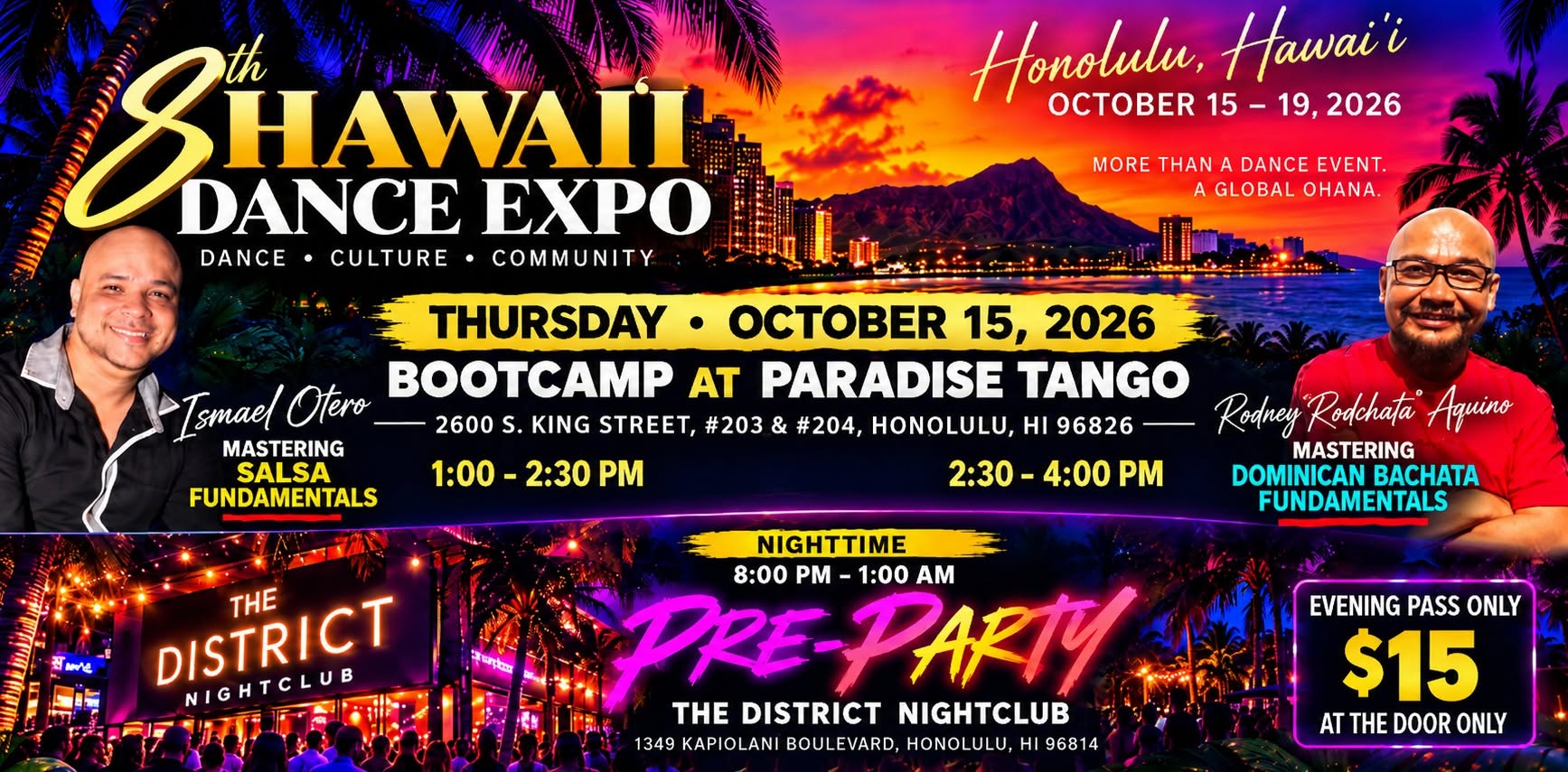 BOOTCAMP: Salsa & Bachata Foundation