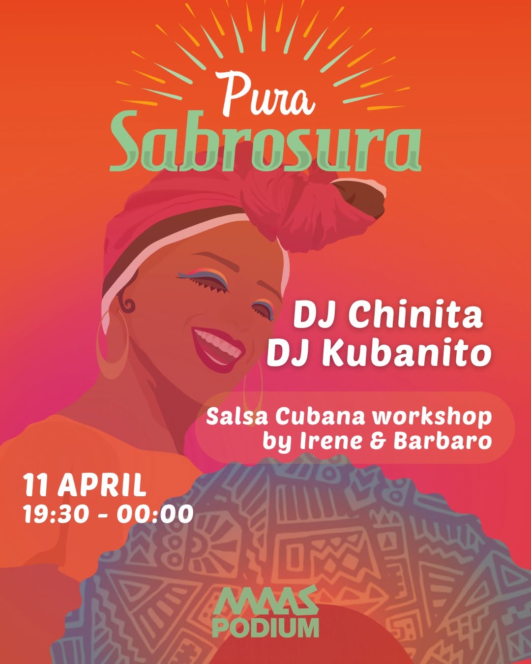 Pura Sabrosura 11 April at Maaspodium Rotterdam