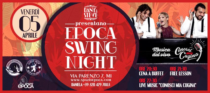 EPOCA SWING NIGHT ~ Live Music