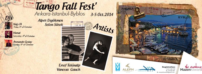 TANGO FALL FEST' 2014 OCT. 3-5