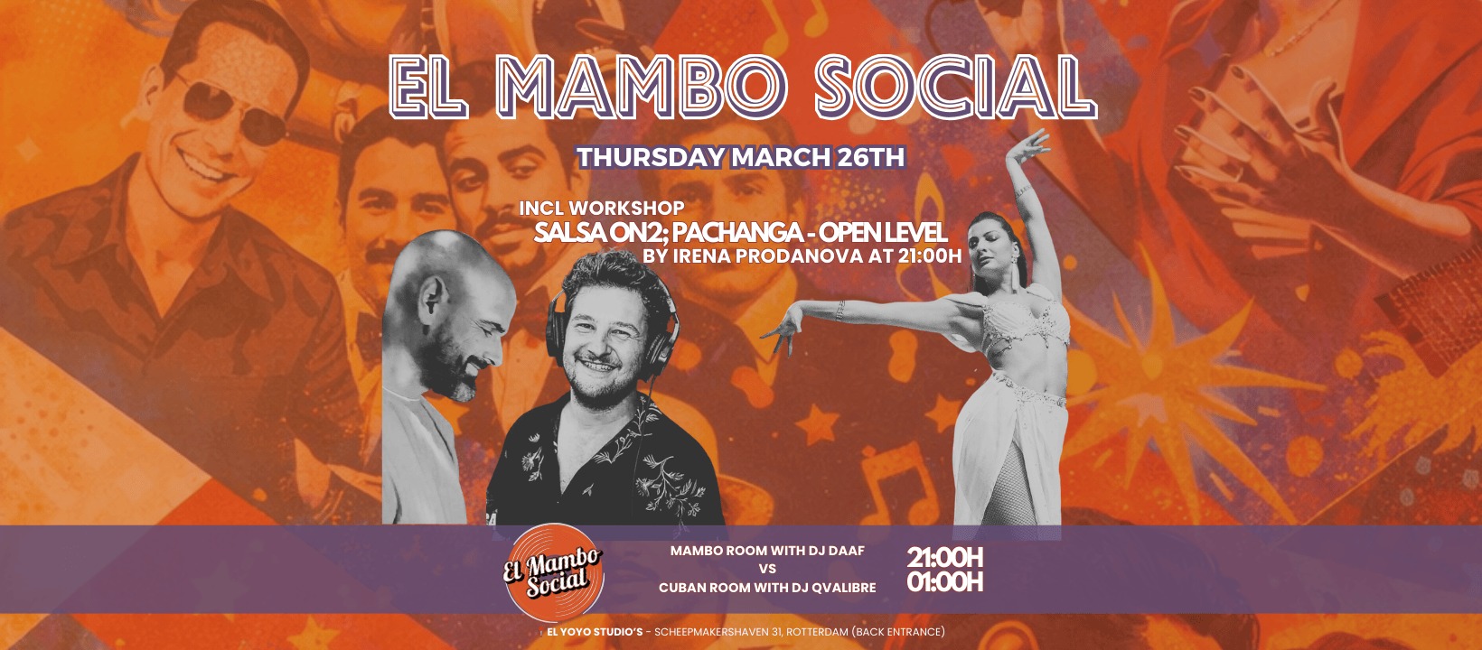 El Mambo Social - Thu March 26th - Mambo vs Cuban