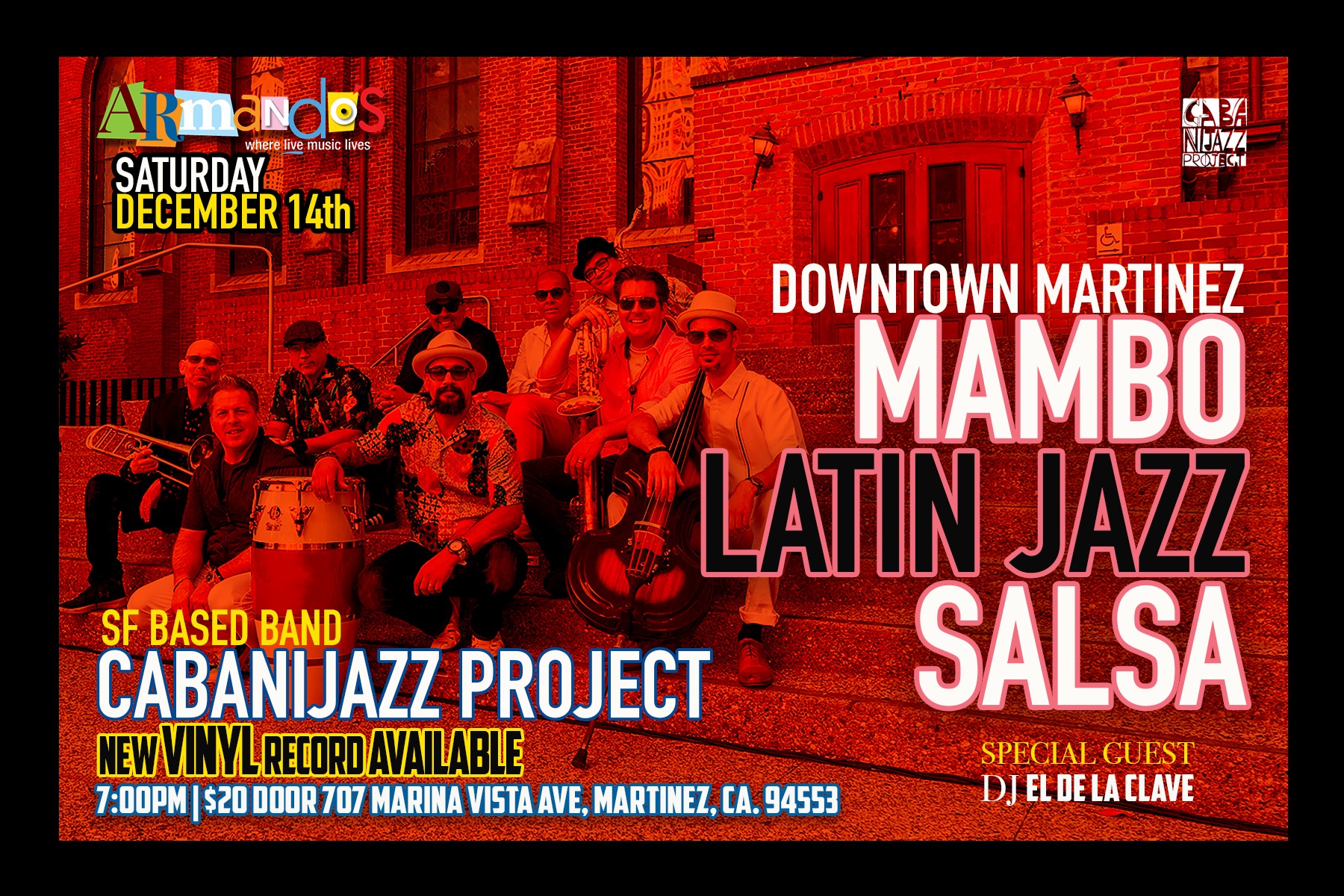 Mambo Dance Party with Cabanijazz Project and DJ EldelaClave