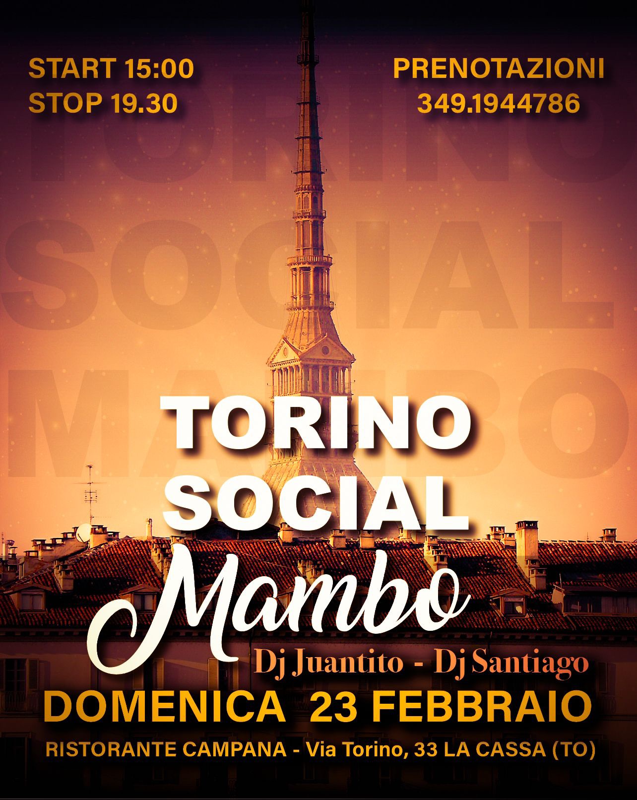 TORINO SOCIAL MAMBO