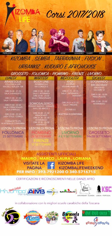 Presentazione Corsi Kizomba Life