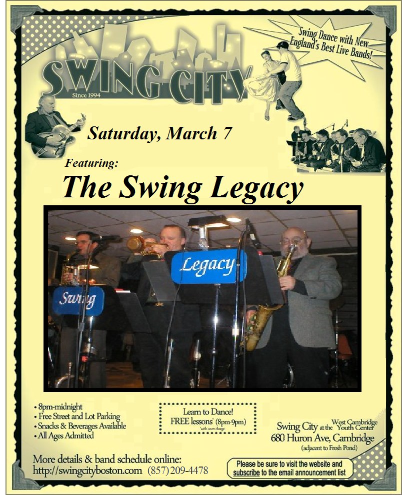 The Swing Legacy Band at Swing City!