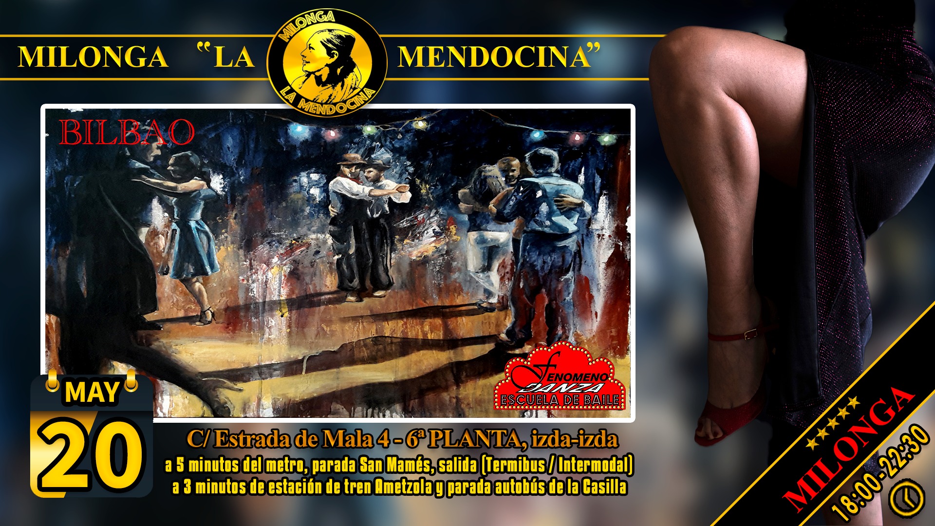 Milonga La Mendocina Mayo 2023