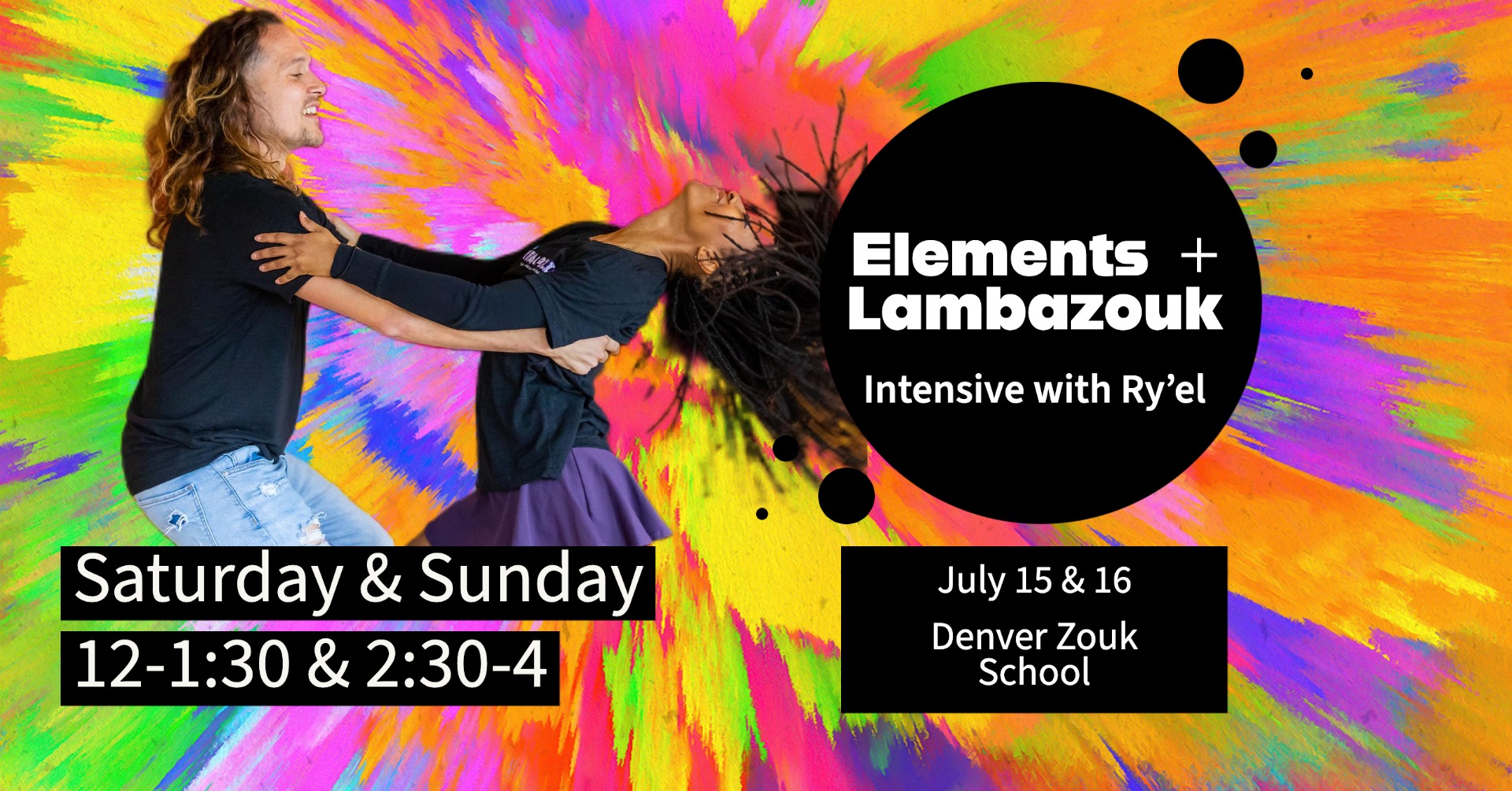 Ry'el in Denver - Elements & Lambazouk Intensive