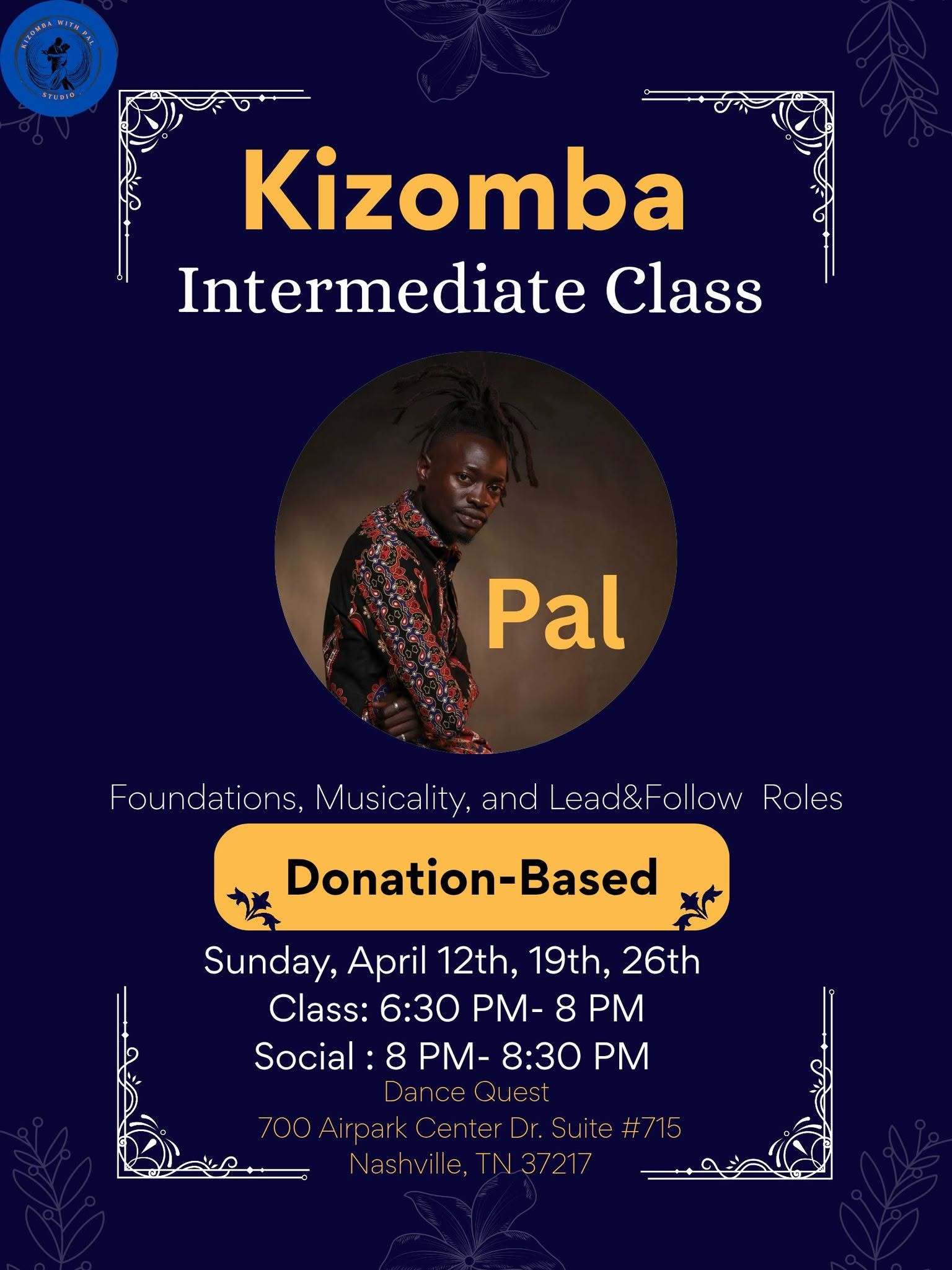 Kizomba: Intermediate Class