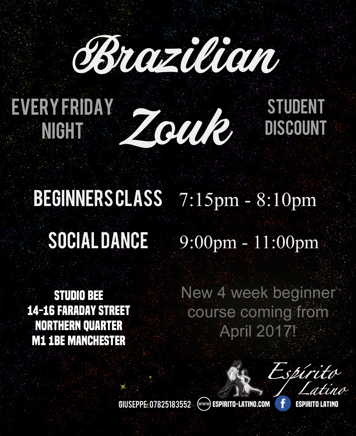 Brazilian zouk new 4 weeks course