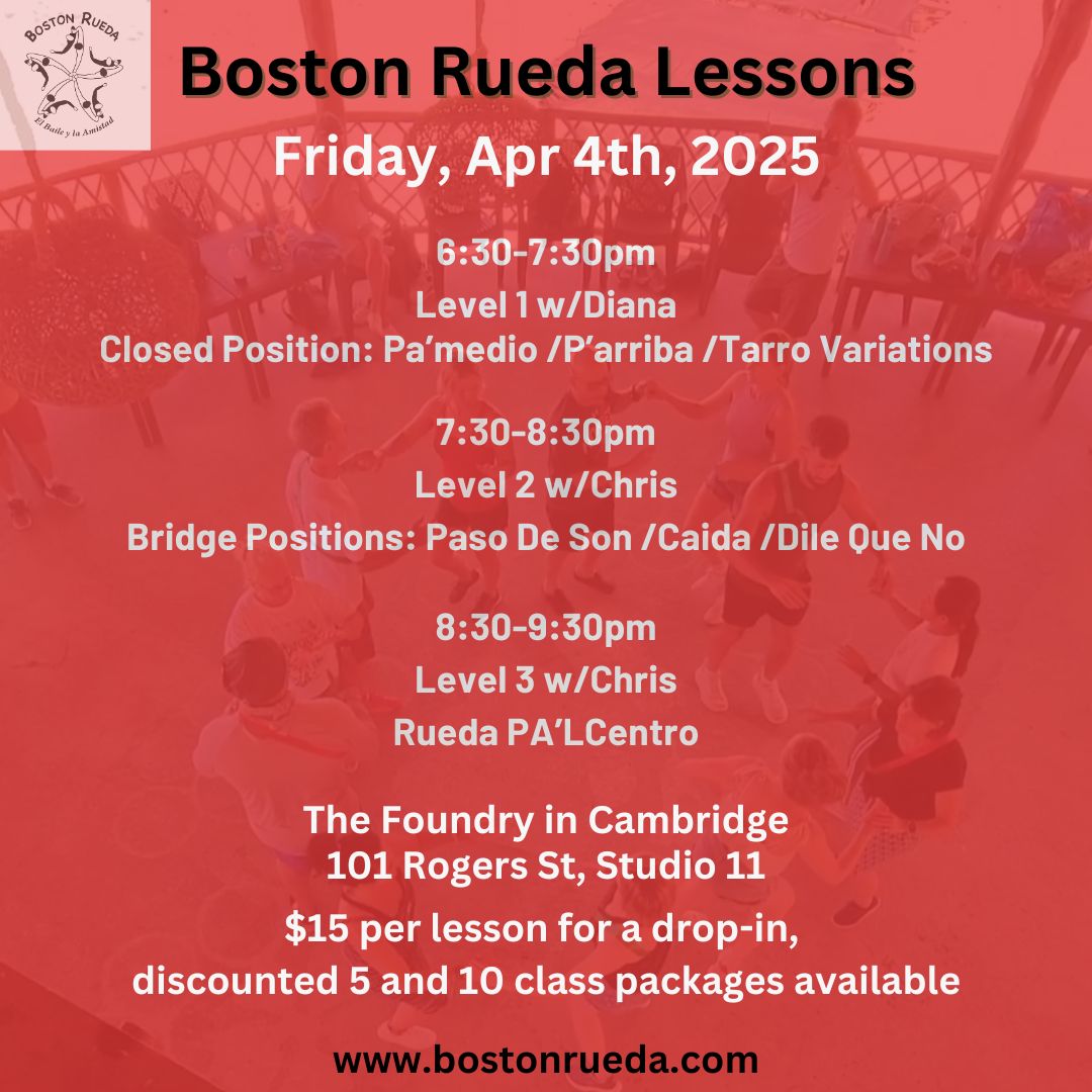 Friday, April 4th Classes!!