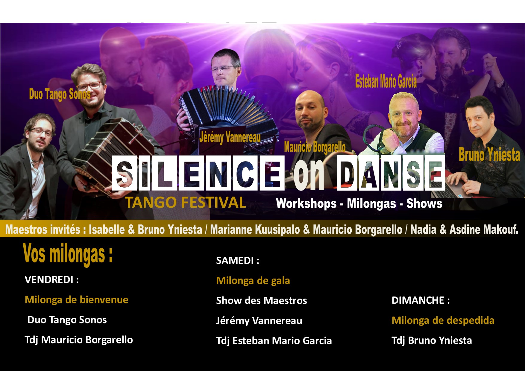 TAngo festival : Silence, on danse