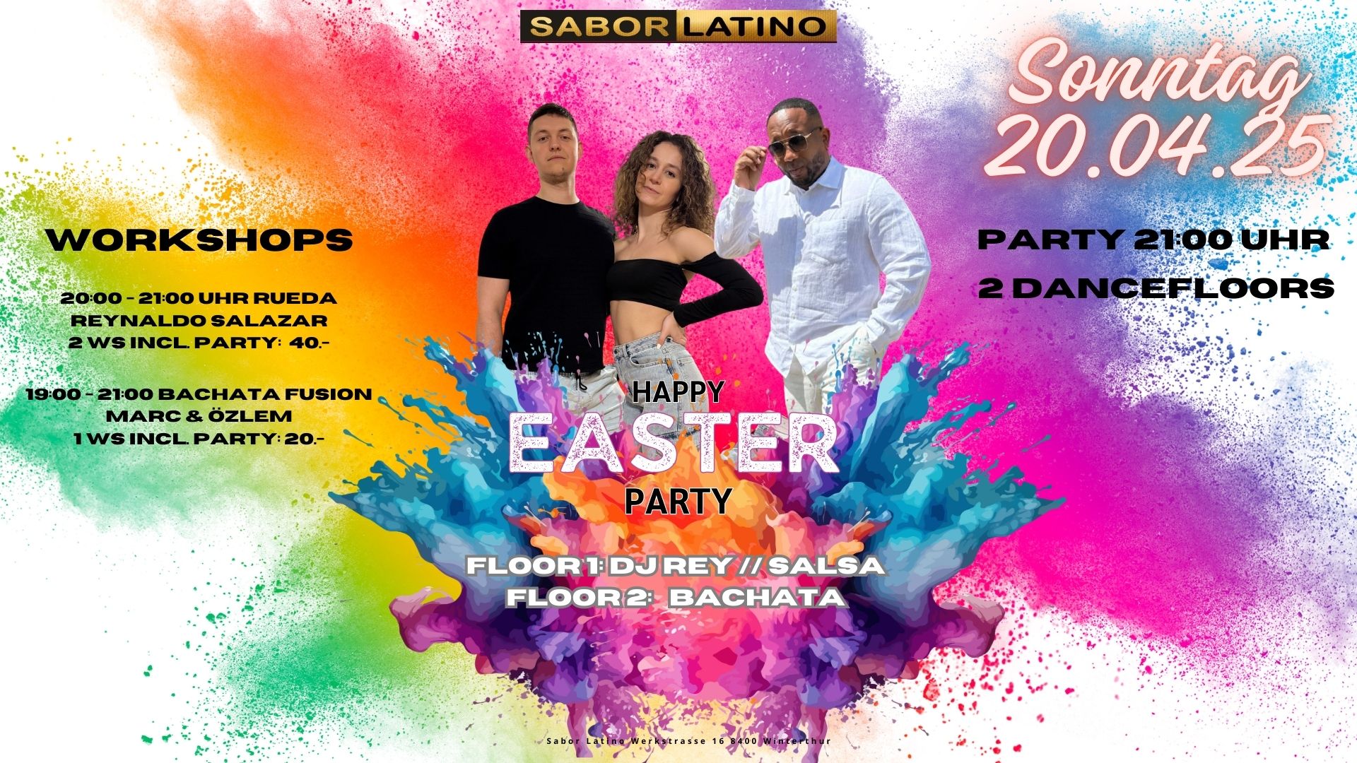 Happy Eastern Sunday auf 2 Dancefloors