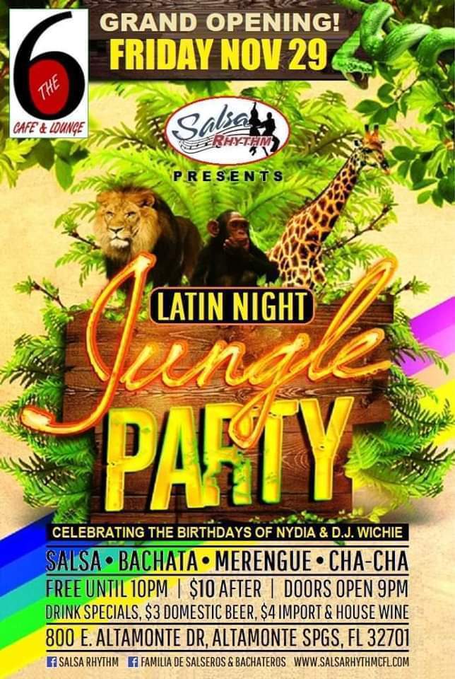 WE ARE BACK! Salsa Rhythm's Friday Noche Latina
