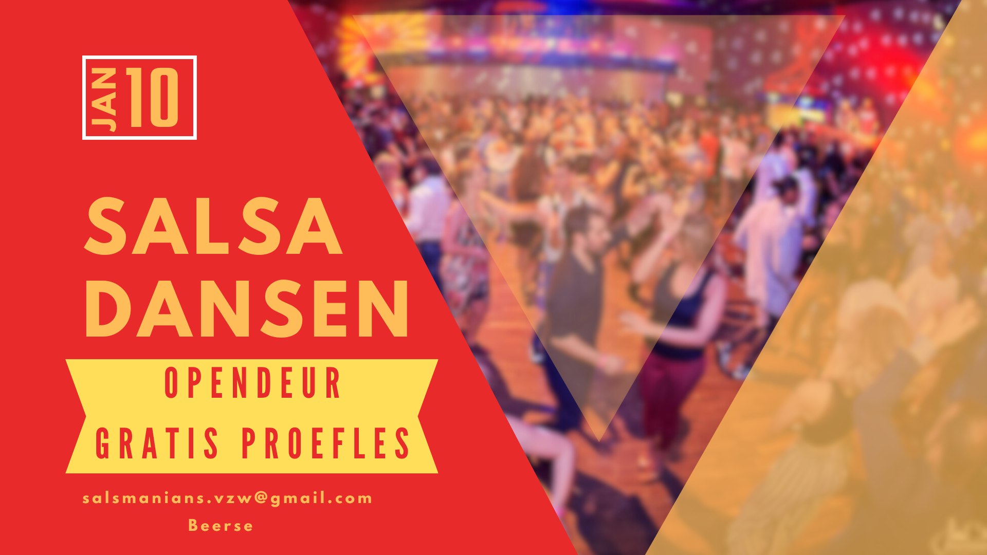 Opendeur + gratis proefles salsa en bachata!