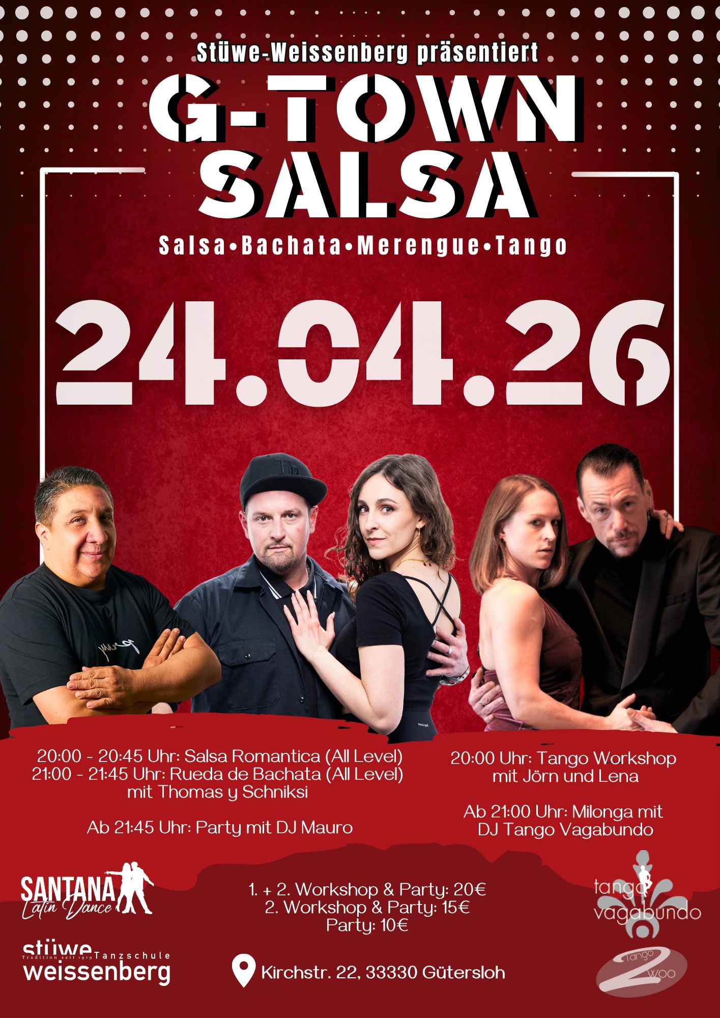 G-Town Salsa-Party con Milonga