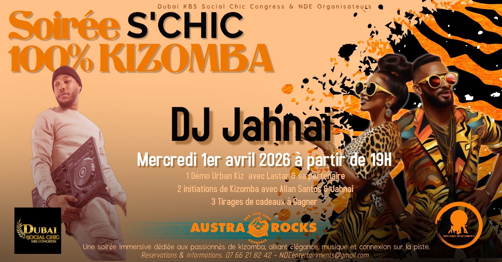 🌴 S’CHIC💃 Soirée 💯% KIZOMBA🔥