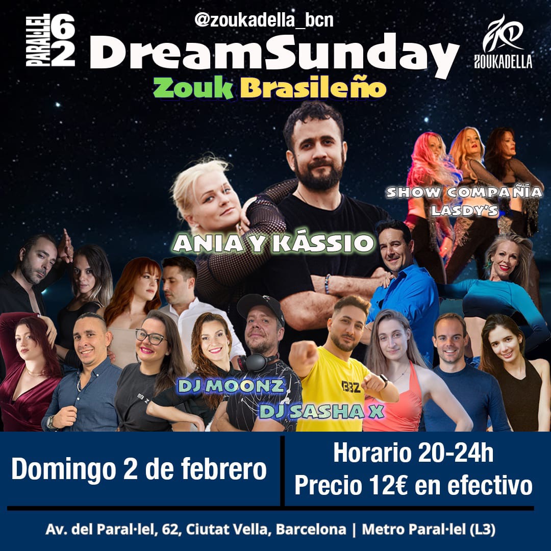 DreamSunday: Br.Zouk & Lambada Party