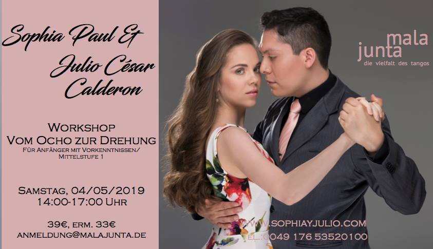 Vom Ocho zur Drehung - mit Sophia & Julio