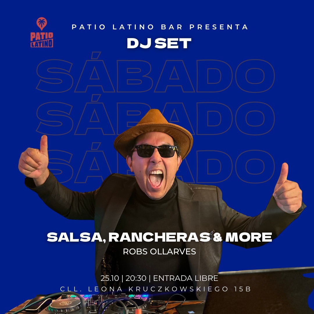 Dj set y fiesta latina : salsa, rancheras & more