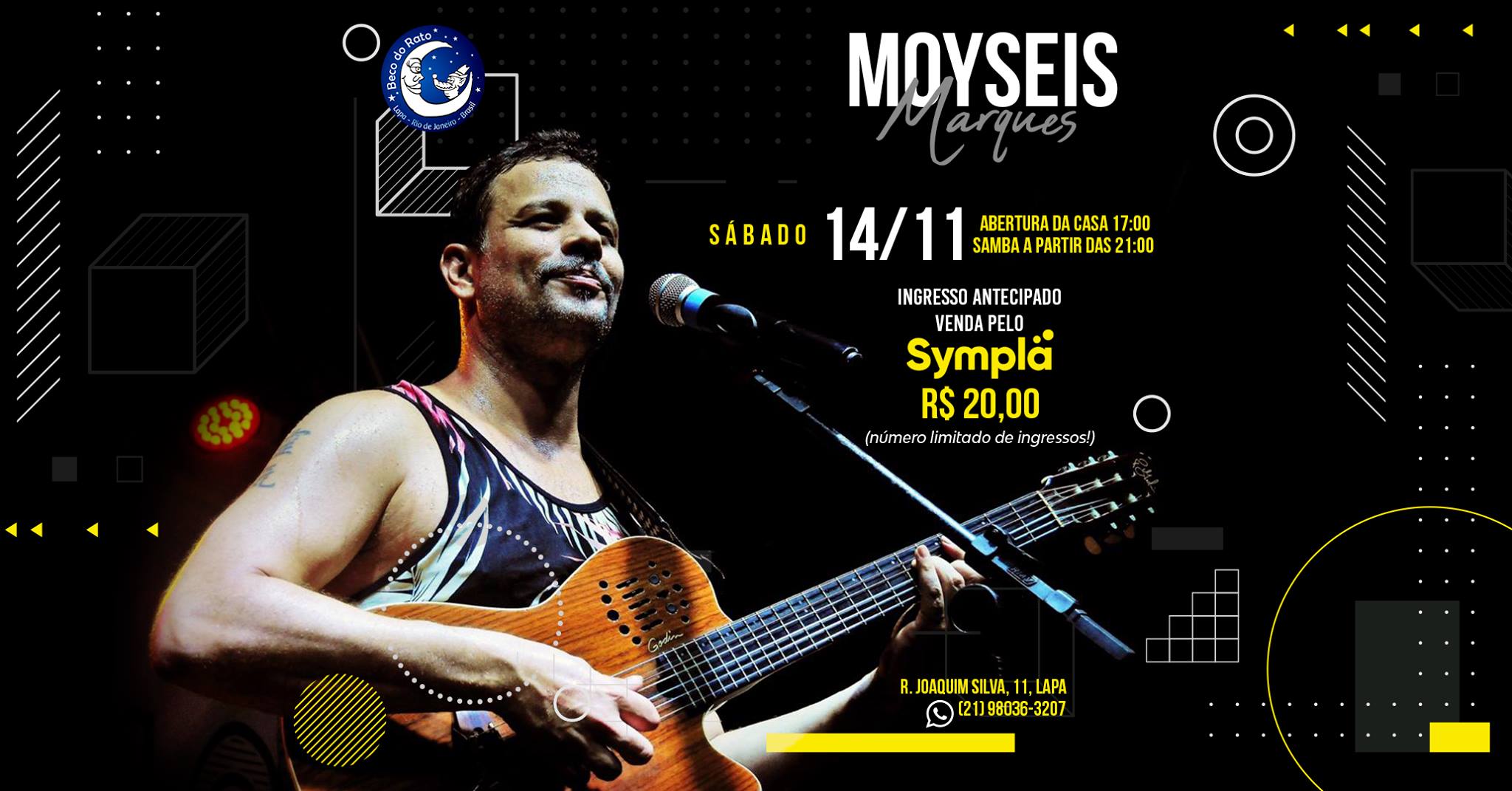 Roda de Samba com Moyseis Marques
