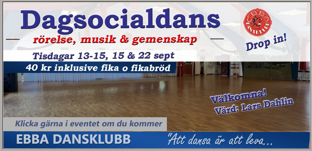 Dagsocialdans rörelse, musik & gemenskap