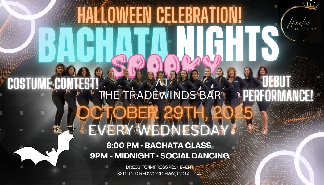 *HALLOWEEN* BACHATA NIGHT @ TRADEWINDS BAR!
