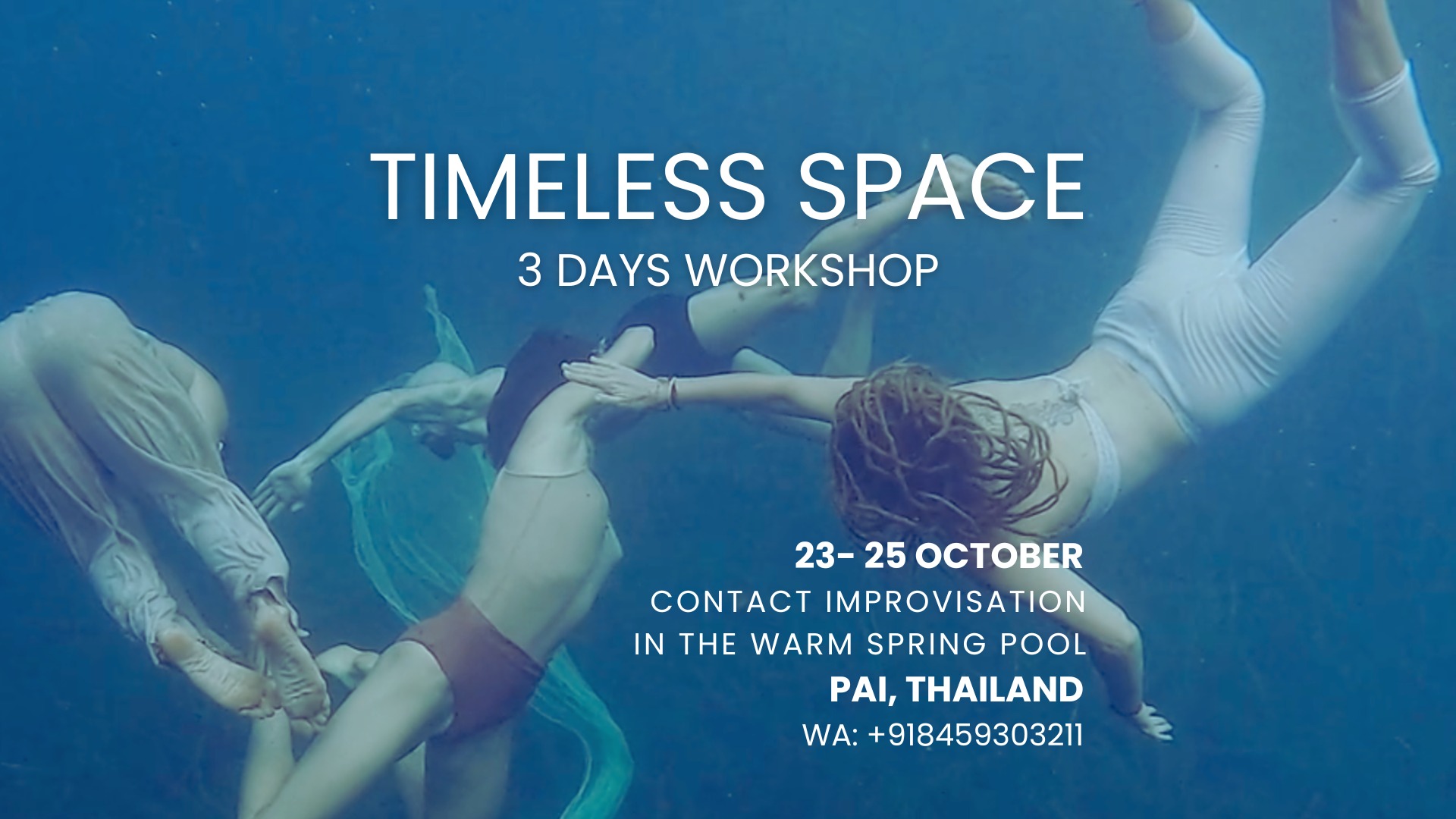 Timeless Space - Water Contact Improvisation Workshop - Pai, Thailand