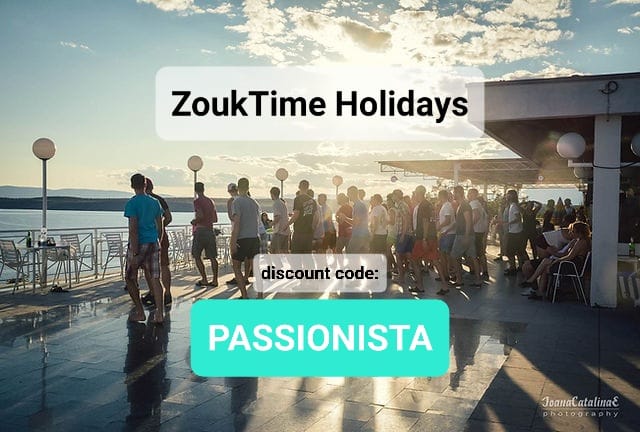 Zouktime Holidays 2023 - discount group PASSIONISTA