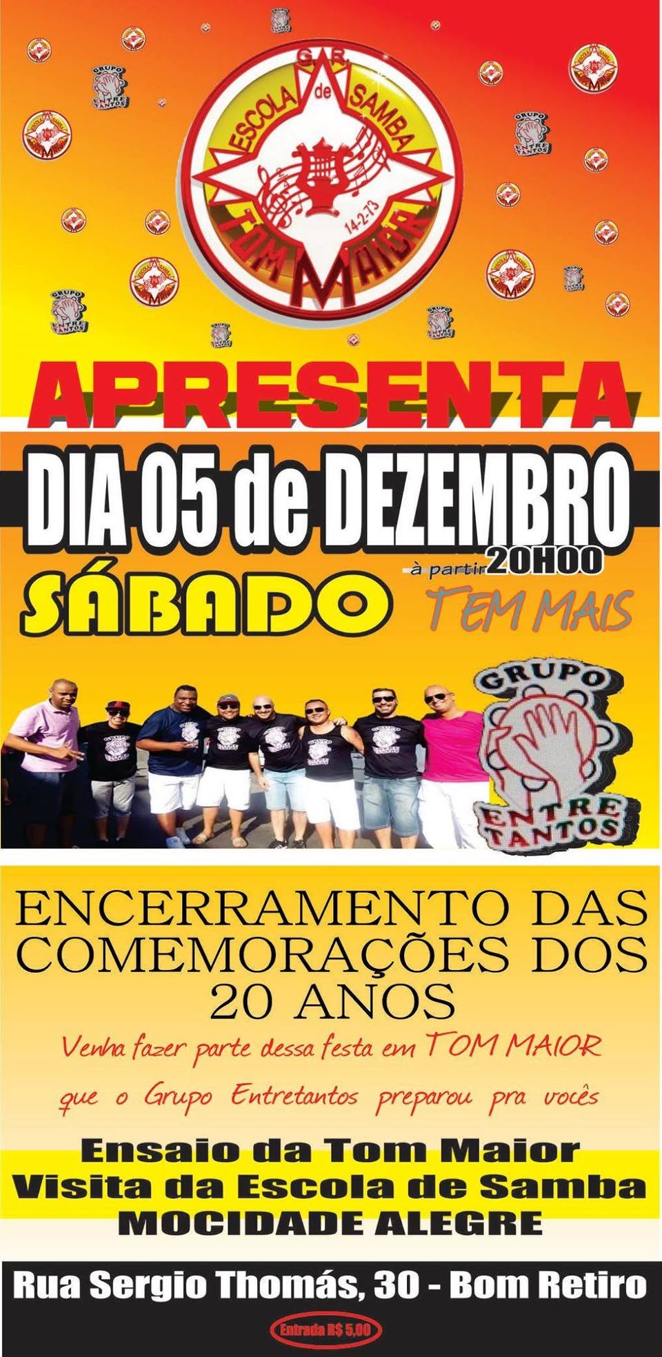 Encerramento das comemorações dos 20 de Entre tantos