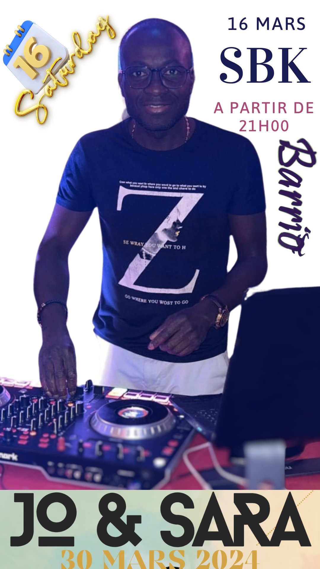 Soirée SBK avec DJ VIKOS