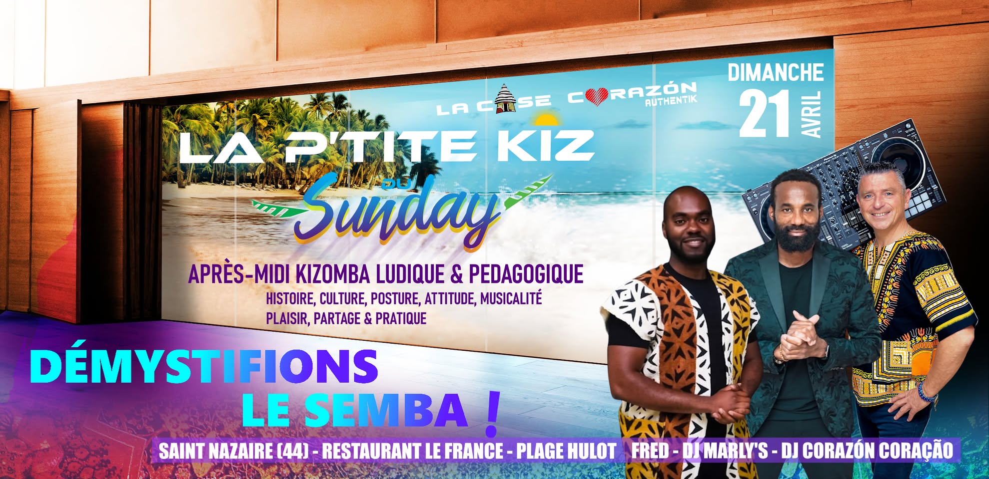 La P'tite Kiz du Sunday - Démystifions le Semba !