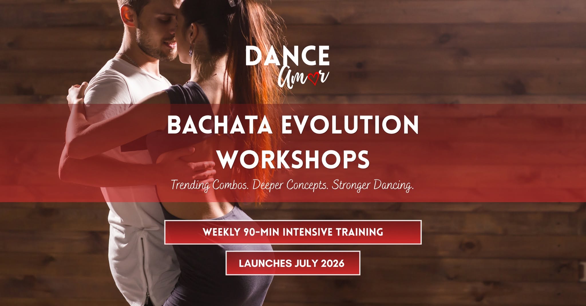 Bachata Evolution Workshop Weekly 90-Min Intensive