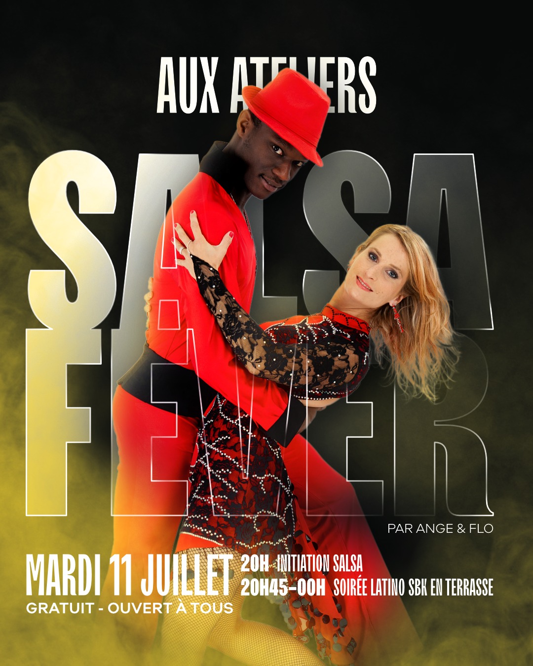 Initiation salsa + Soirée SBK Gratuite par Ange et Flo Salsafever