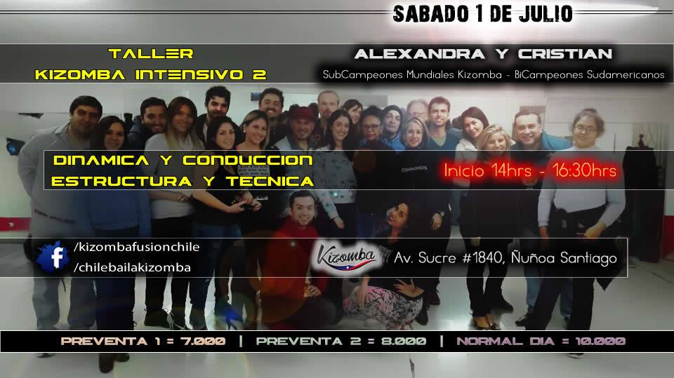 Taller Intensivo Kizomba 1 De Julio