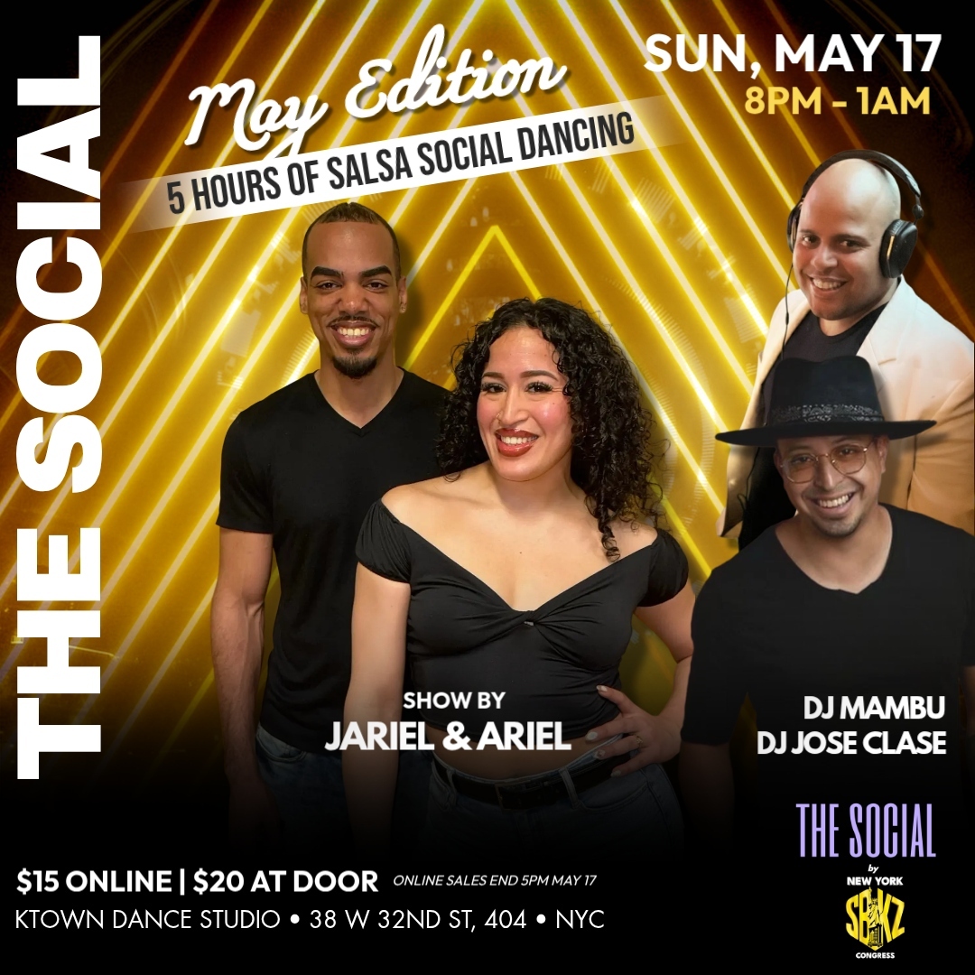 The Social by New York SBKZ Congress at KTown Sunday, May 17th
