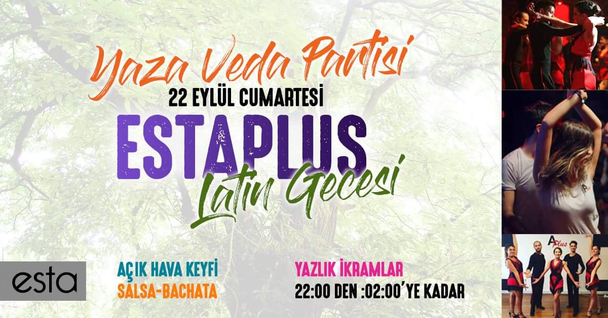 EstaPlus Latin Gecesi - Yaza Veda Partisi