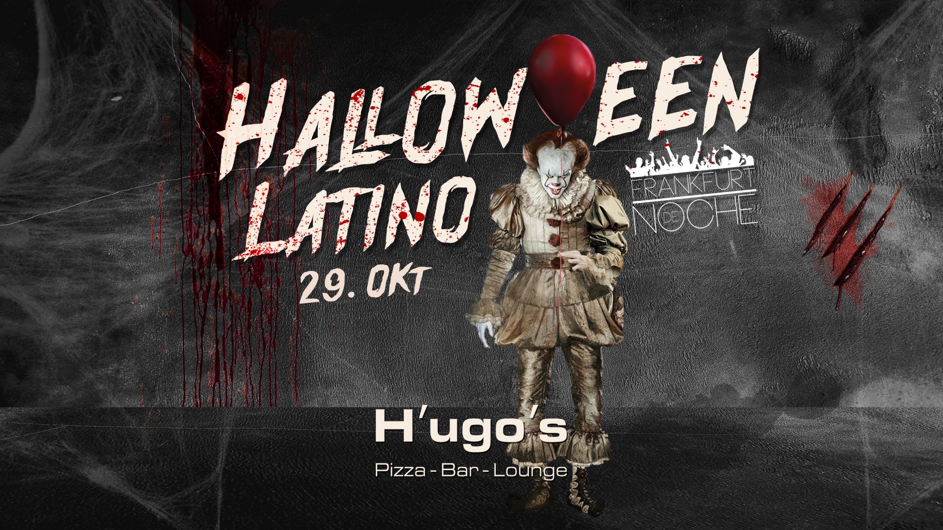 Halloween Latino x H'ugo's, Frankfurt