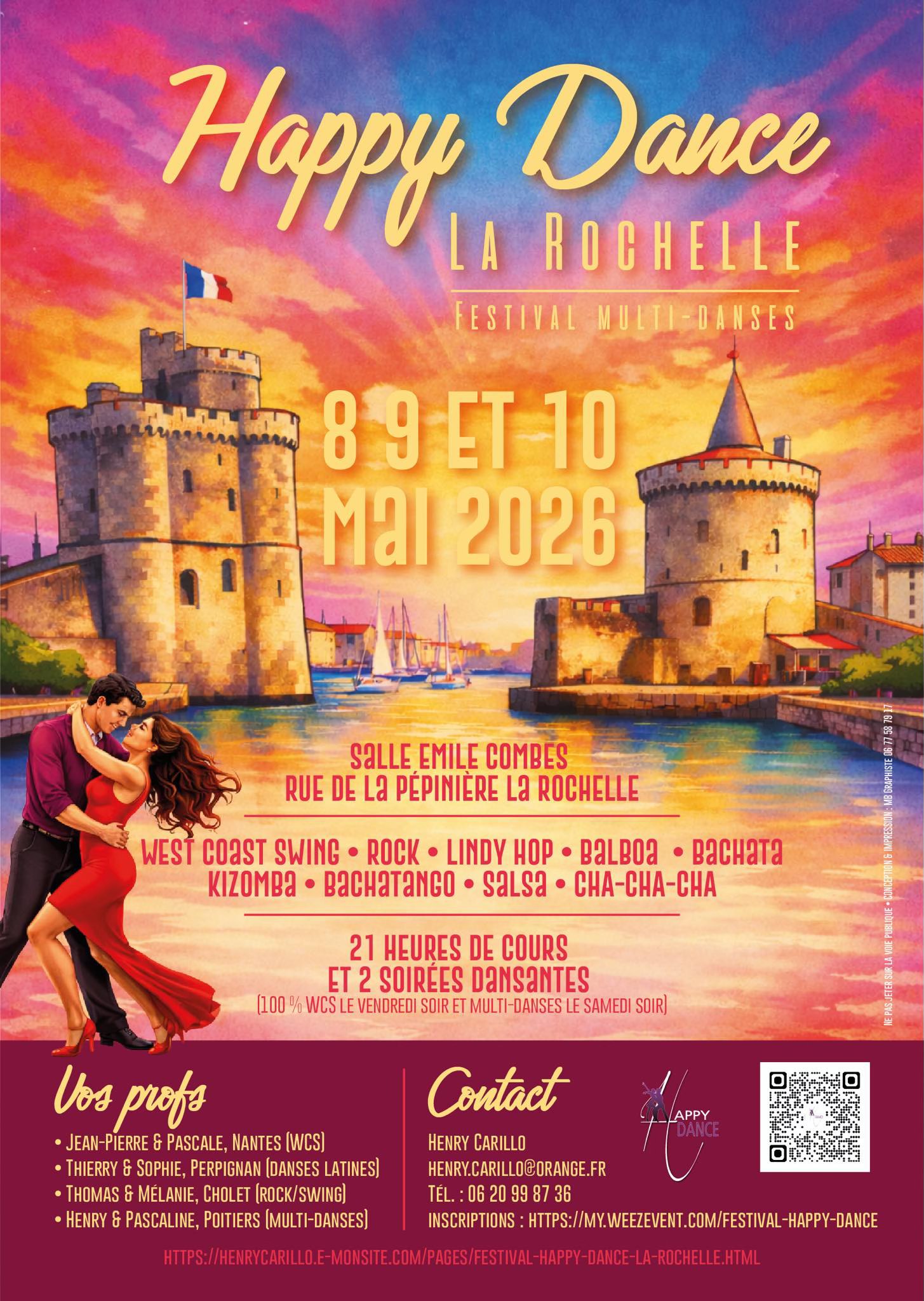 Happy Dance - La Rochelle (Festival multi-danses)