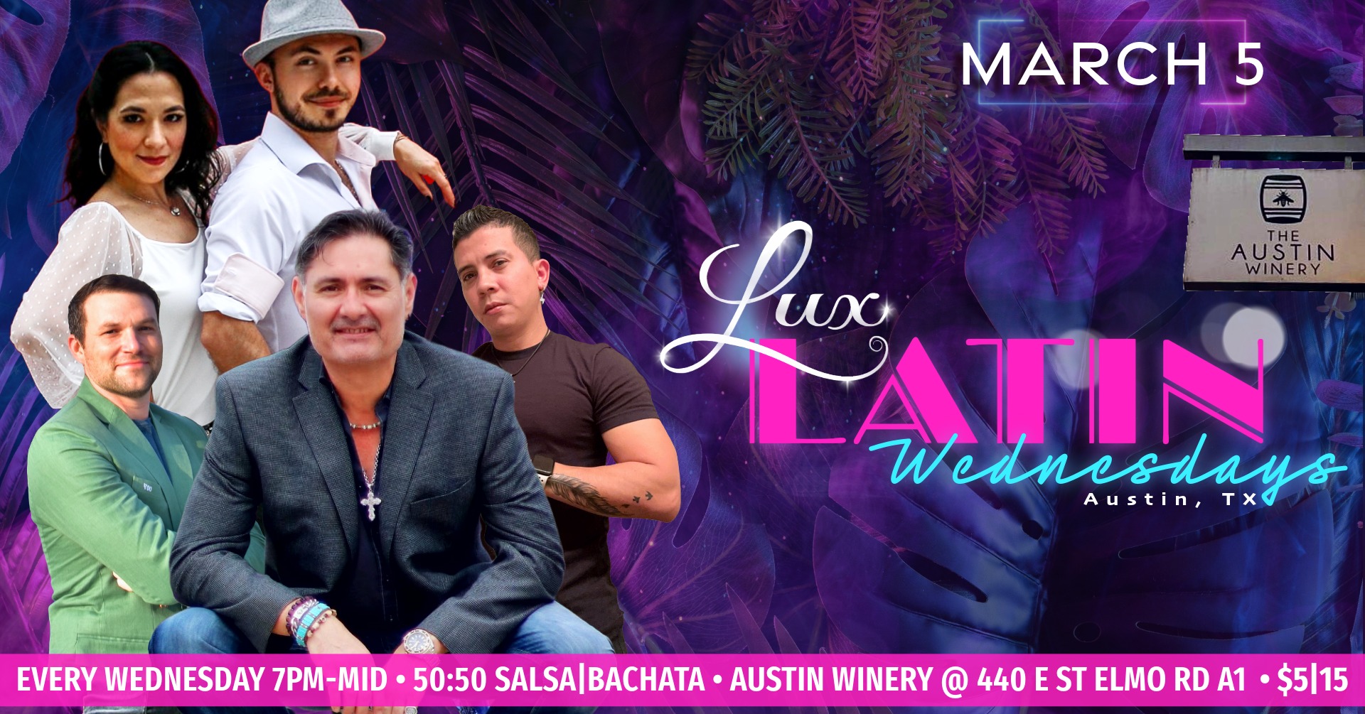 Lux Latin Wednesdays: Mar 5 ft. DJ Batty 🦇