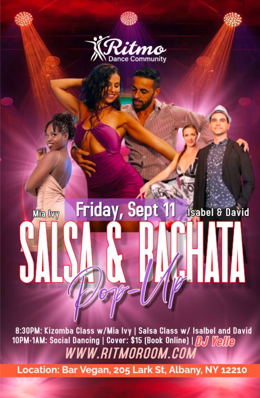 Salsa and Bachata Pop-Up Fridays (Bar Vegan)💃🏻