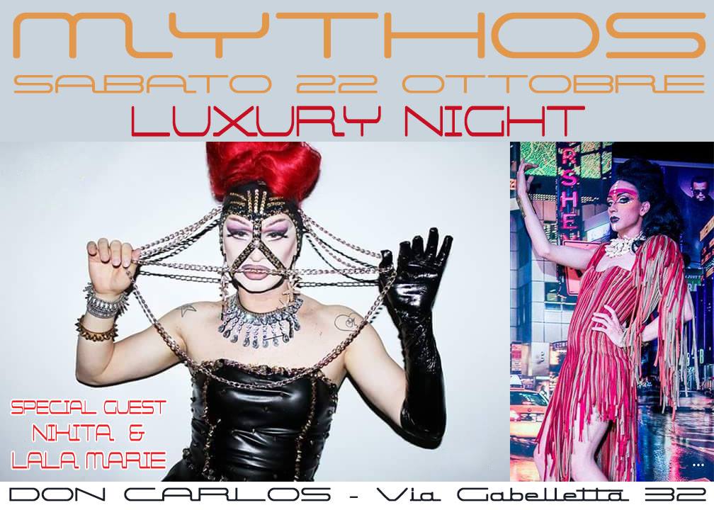 Mythos - 22 ottobre 2016 - Luxury Night