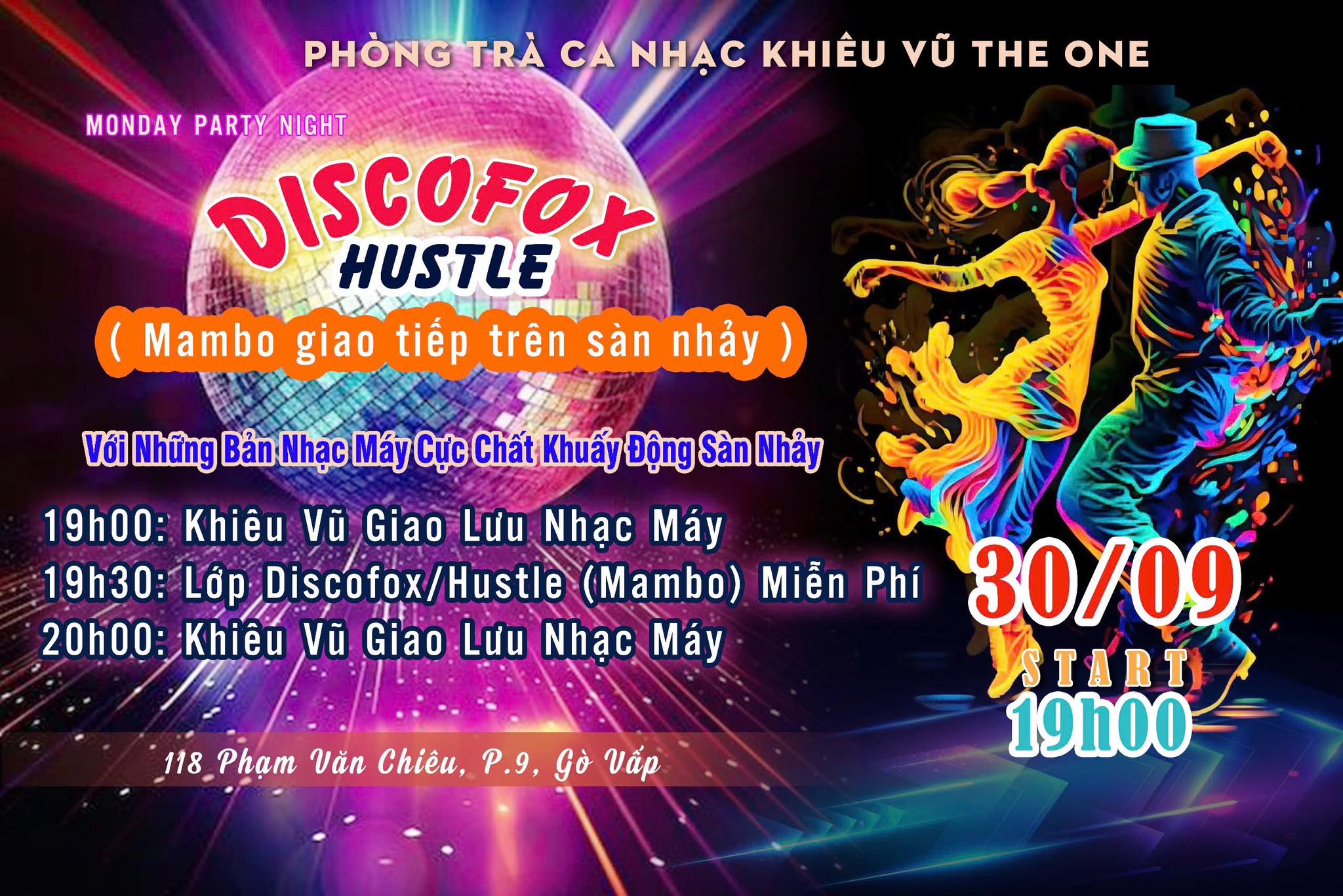 Đêm Nhạc Máy - Giới Thiệu Vũ Điệu: Discofox Hustle