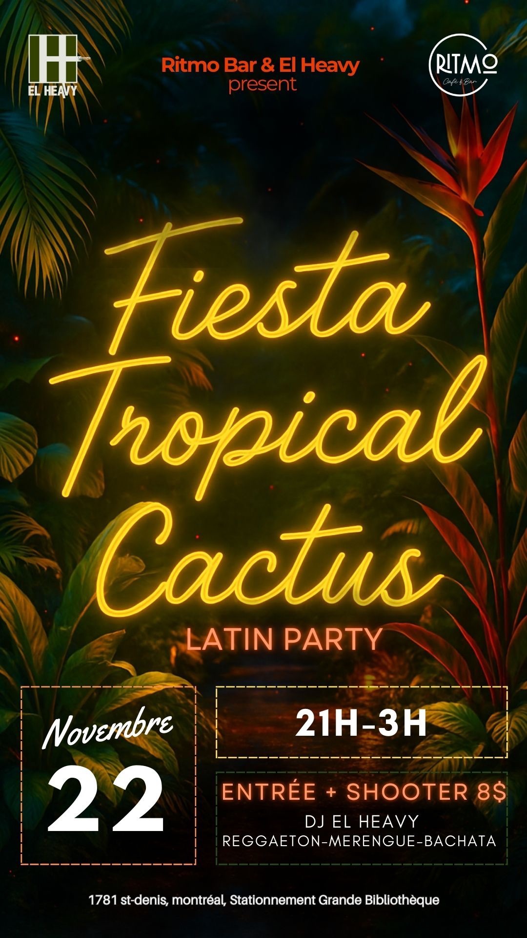FIESTA TROPICAL CACTUS 🌵