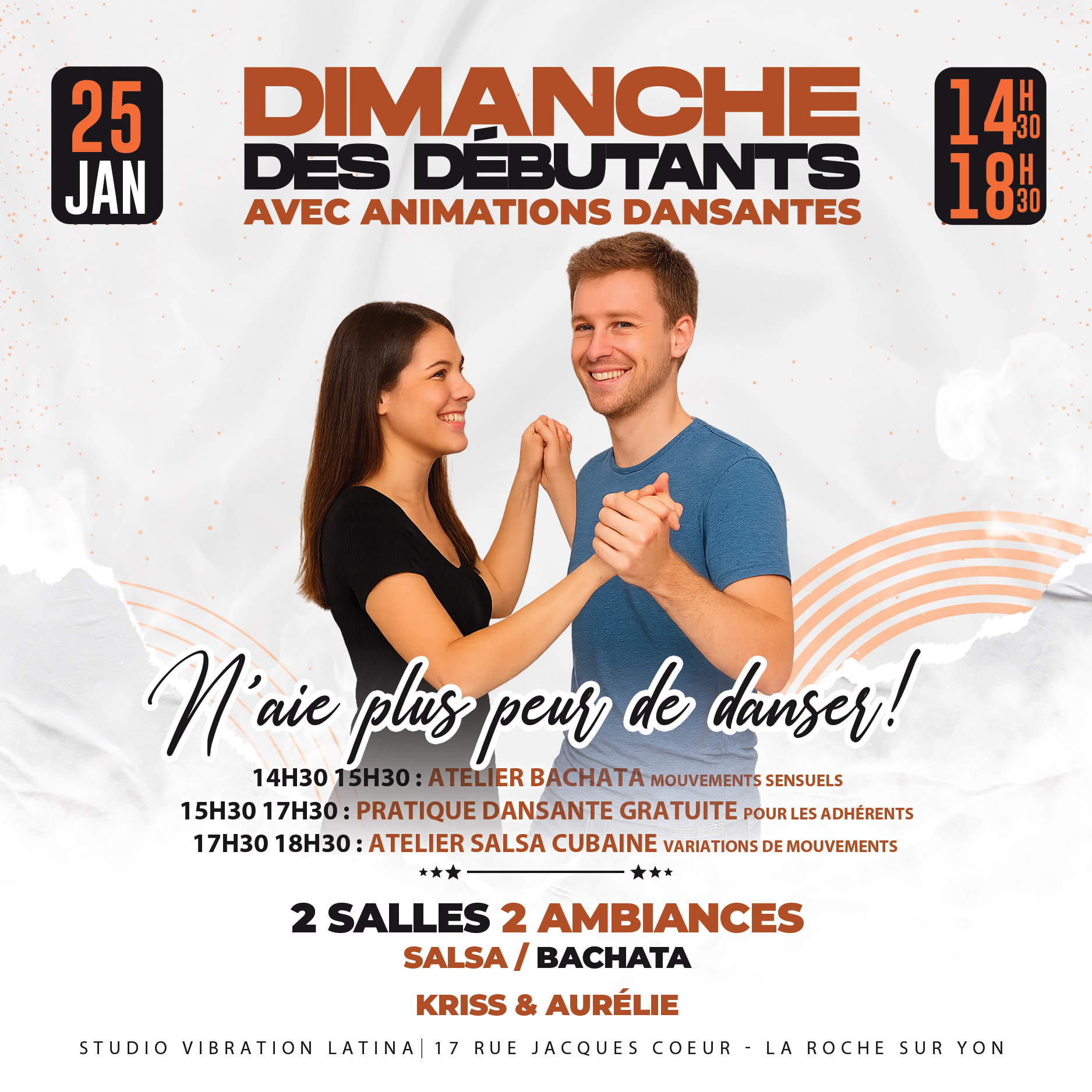 dimanche des débutants Salsa Bachata