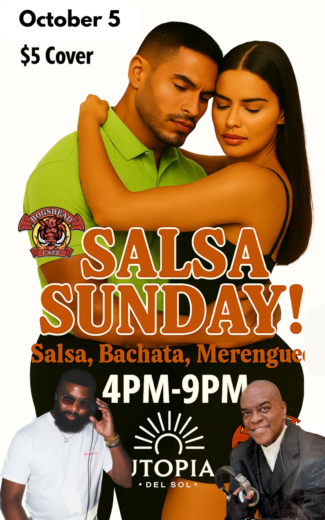 Salsa Sunday! @Hogshead! ALL DAY HAPPY HOUR!