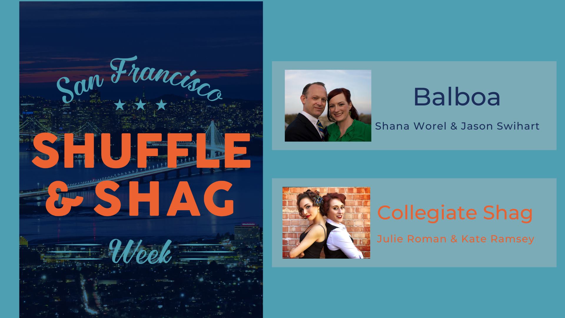 SF Shuffle & Shag Workshop Classes